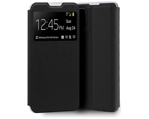 Funda COOL Flip Cover para Oppo A73 5G Liso Negro