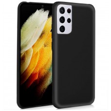 Funda COOL Silicona para Samsung G998 Galaxy S21 Ultra (Negro)