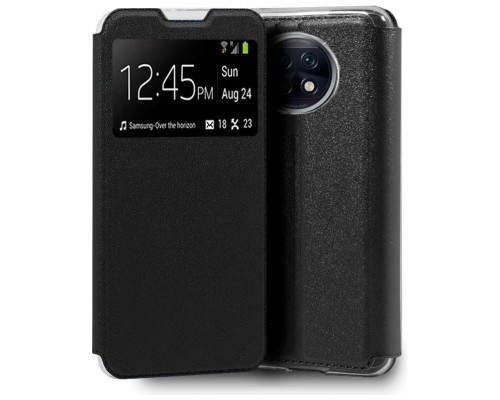 Funda COOL Flip Cover para Xiaomi Redmi Note 9T Liso Negro