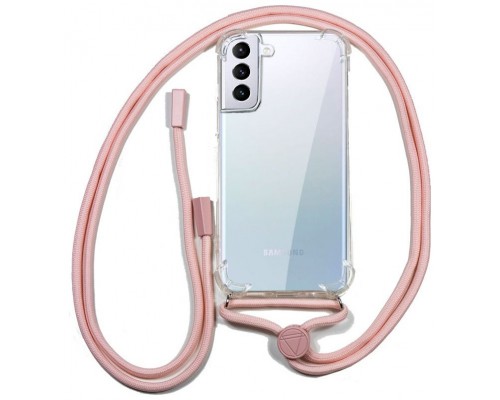 Carcasa COOL para Samsung G990 Galaxy S21 Cordón Rosa