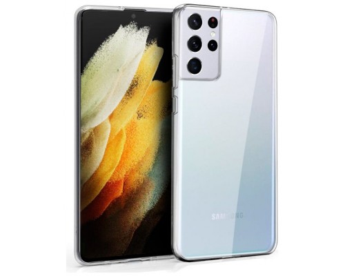 Funda COOL Silicona para Samsung G998 Galaxy S21 Ultra (Transparente)
