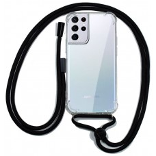 Carcasa COOL para Samsung G998 Galaxy S21 Ultra Cordón Negro