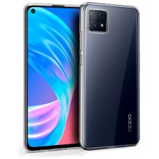 Funda COOL Silicona para Oppo A73 5G (Transparente)