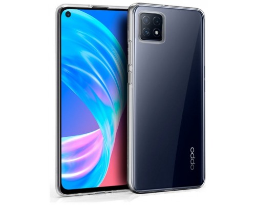 Funda COOL Silicona para Oppo A73 5G (Transparente)