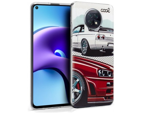 Carcasa COOL para Xiaomi Redmi Note 9T Dibujos Cars