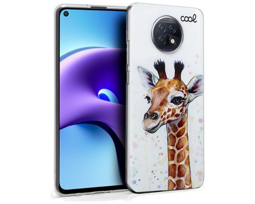 Carcasa COOL para Xiaomi Redmi Note 9T Dibujos Jirafa