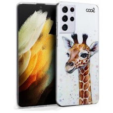 Carcasa COOL para Samsung G998 Galaxy S21 Ultra Dibujos Jirafa