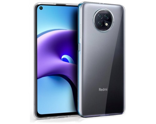 Funda COOL Silicona para Xiaomi Redmi Note 9T (Transparente)