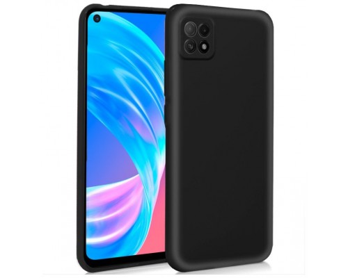 Funda COOL Silicona para Oppo A73 5G (Negro)