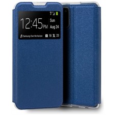 Funda COOL Flip Cover para Samsung A025 Galaxy A02s Liso Azul