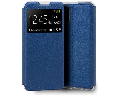 Funda COOL Flip Cover para Samsung A025 Galaxy A02s Liso Azul