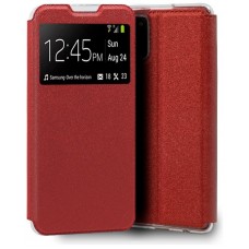Funda COOL Flip Cover para Samsung A025 Galaxy A02s Liso Rojo