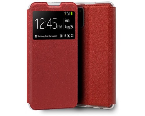 Funda COOL Flip Cover para Samsung A025 Galaxy A02s Liso Rojo