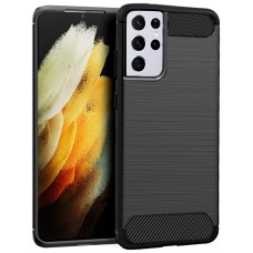 Carcasa COOL para Samsung G998 Galaxy S21 Ultra Carbón Negro