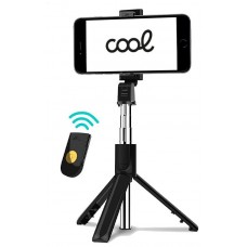 Soporte Trípode Extensible Universal COOL + Mando Selfie Bluetooth