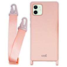 Carcasa COOL para iPhone 12 / 12 Pro Cinta Rosa