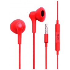 Auriculares 3,5 mm COOL Bora Stereo Con Micro Rojo