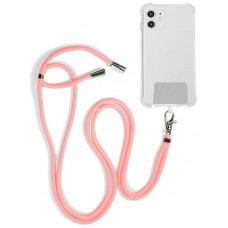 Cordón Colgante COOL Universal con Tarjeta para Smartphone Rosa