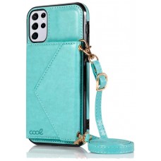 Carcasa COOL para Samsung G998 Galaxy S21 Ultra Colgante Wallet Mint