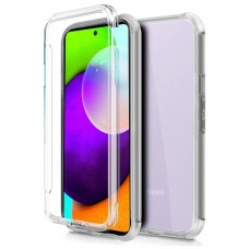 Funda COOL Silicona 3D para Samsung A525 Galaxy A52 / A52 5G / A52s 5G (Transparente Frontal + Trasera)