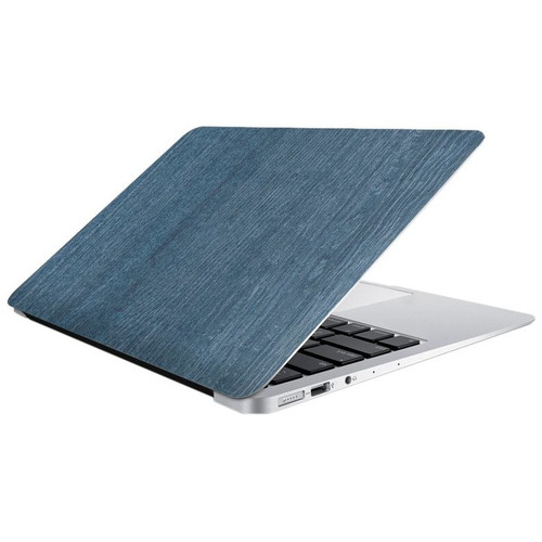 Protector Vinilo Trasero Colorful Devia Port&aacute;til 15 pulg Madera Azul