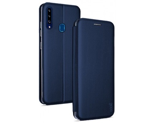 Funda COOL Flip Cover para Samsung A207 Galaxy A20s Elegance Marino