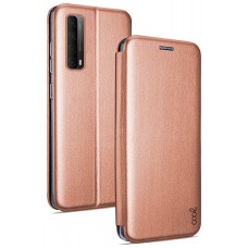 Funda COOL Flip Cover para Huawei P Smart 2021 Elegance Rose Gold