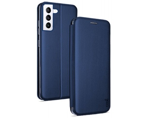 Funda COOL Flip Cover para Samsung G996 Galaxy S21 Plus Elegance Marino