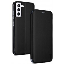 Funda COOL Flip Cover para Samsung G996 Galaxy S21 Plus Elegance Negro