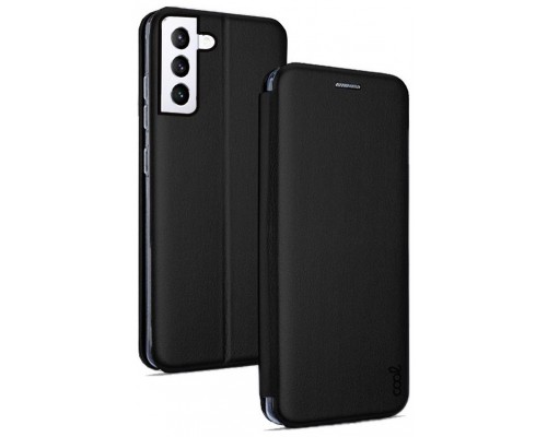 Funda COOL Flip Cover para Samsung G996 Galaxy S21 Plus Elegance Negro