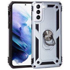 Carcasa COOL para Samsung G996 Galaxy S21 Plus Hard Anilla Plata