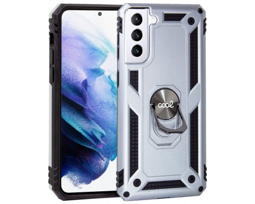 Carcasa COOL para Samsung G996 Galaxy S21 Plus Hard Anilla Plata