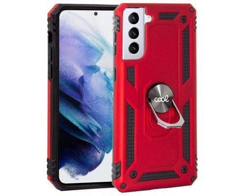 Carcasa COOL para Samsung G996 Galaxy S21 Plus Hard Anilla Rojo