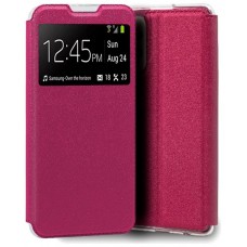 Funda COOL Flip Cover para Samsung A525 Galaxy A52 / A52 5G / A52s 5G Liso Rosa