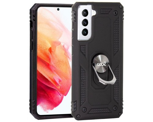 Carcasa COOL para Samsung G990 Galaxy S21 Hard Anilla Negro