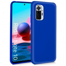 Funda COOL Silicona para Xiaomi Redmi Note 10 / Note 10s (Azul)