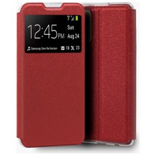 Funda COOL Flip Cover para Samsung A525 Galaxy A52 / A52 5G / A52s 5G Liso Rojo