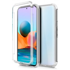 Funda COOL Silicona 3D para Xiaomi Redmi Note 10 Pro (Transparente Frontal + Trasera)