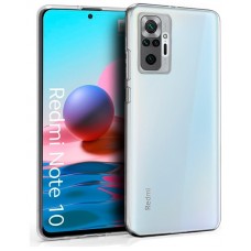 Funda COOL Silicona para Xiaomi Redmi Note 10 / Note 10s (Transparente)