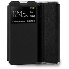 Funda COOL Flip Cover para Realme 8 / 8 Pro Liso Negro