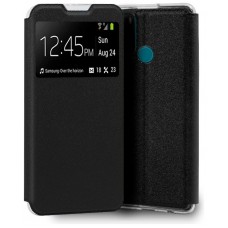 Funda COOL Flip Cover para Alcatel 1S (2021) / 3L (2021) Liso Negro