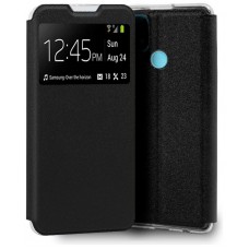 Funda COOL Flip Cover para Realme C21 Liso Negro