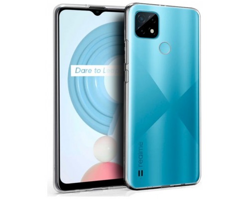 Funda COOL Silicona para Realme C21 (Transparente)