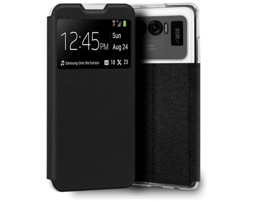 Funda COOL Flip Cover para Xiaomi Mi 11 Ultra Liso Negro