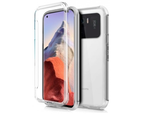 Funda COOL Silicona 3D para Xiaomi Mi 11 Ultra (Transparente Frontal + Trasera)