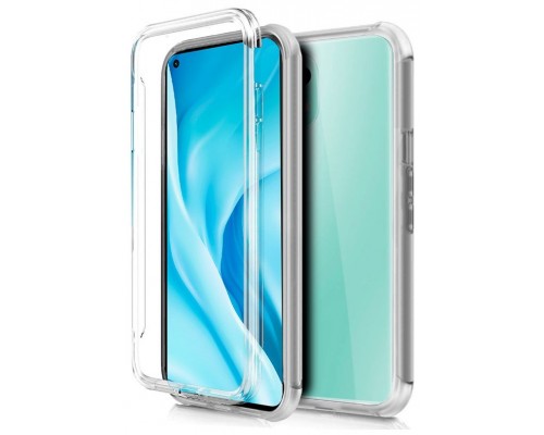 Funda COOL Silicona 3D para Xiaomi Mi 11 Lite / Mi 11 Lite 5G (Transparente Frontal + Trasera)