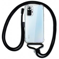 Carcasa COOL para Xiaomi Redmi Note 10 / Note 10s / Poco M5s Cordón Negro