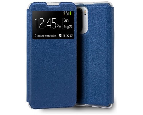 Funda COOL Flip Cover para Xiaomi Mi 11i / Pocophone F3 Liso Azul