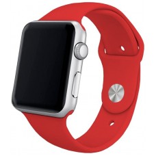 Correa COOL para Apple Watch Series 1 / 2 / 3 / 4 / 5 / 6 / 7 / SE (38 / 40 / 41 mm) Goma Rojo