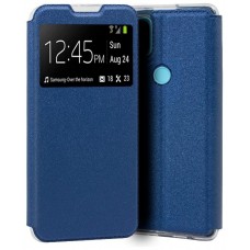 Funda COOL Flip Cover para Realme C21 Liso Azul